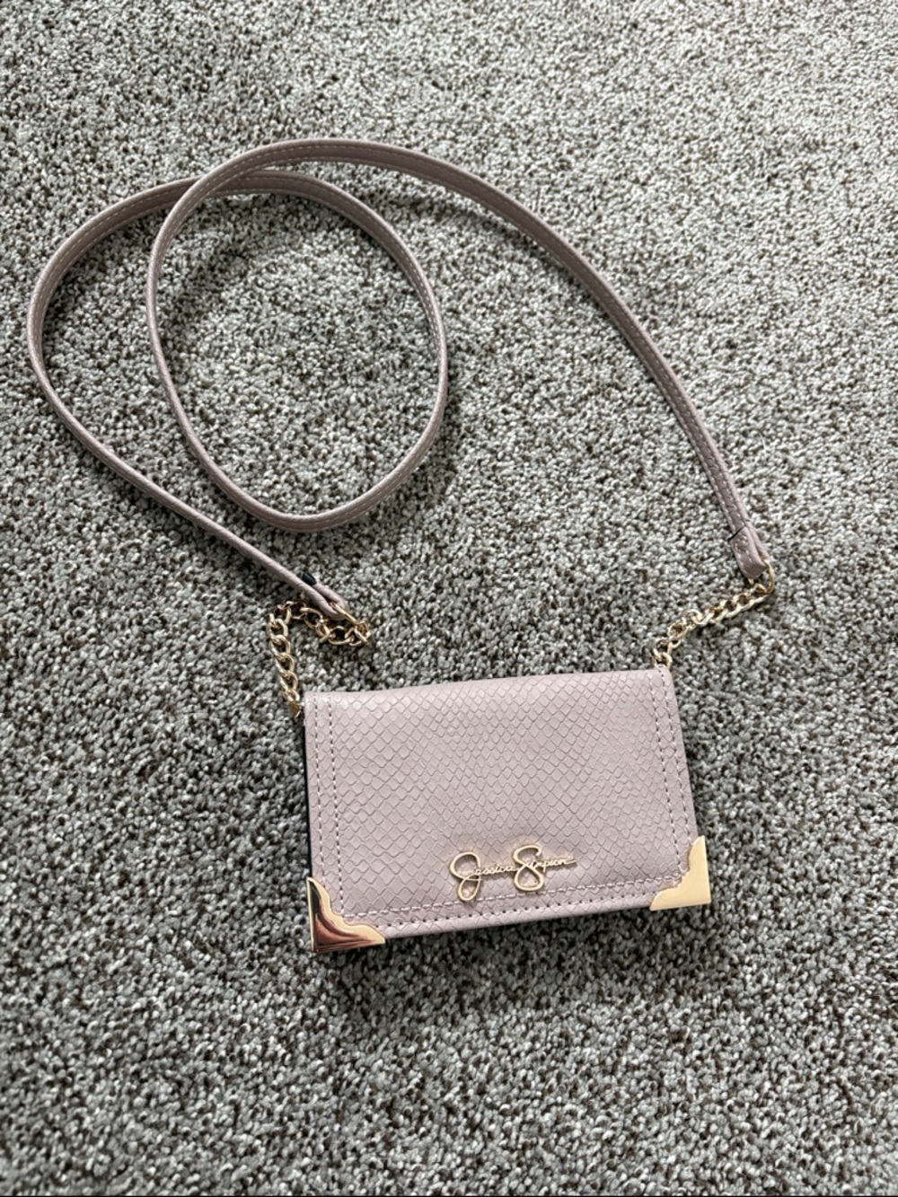 Jessica Simpson Blush Crossbody Wallet